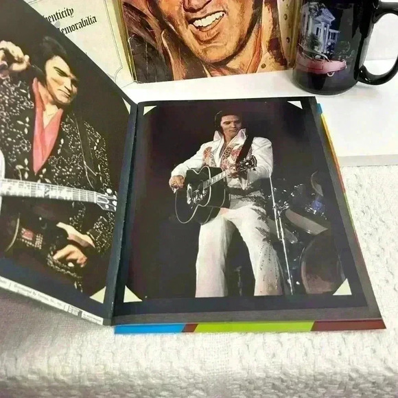 Boxcar Enterprises ELVIS Presley Concert‎ Photo Album 1977 Certificate & book - Picture 5 of 8